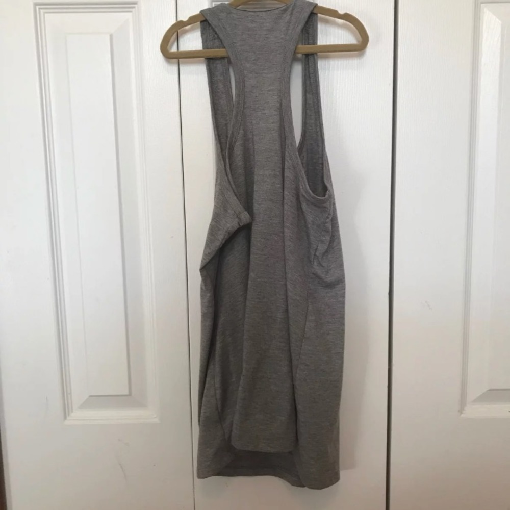 Grey Racerback Tanktop - Picture 4 of 4